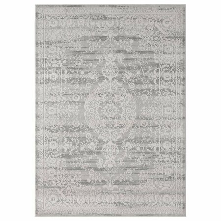 UNITED WEAVERS OF AMERICA Aspen Alamosa Grey Area Rectangle Rug, 5 ft. 3 in. x 7 ft. 2 in. 4520 11572 58